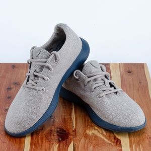 Limited Edition Allbirds Wool Runners Beige/Blue